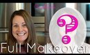 FULL MAKEOVER #4 - Cut Color & Makeup - YOU Chose The Look!