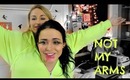 NOT MY ARMS MAKEUP CHALLENGE WITH TRUDY