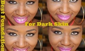 Best Full Coverage Foundation For Dark Skin: Fashion Fair Perfect Finish Cream to Powder