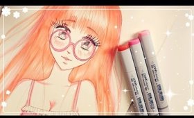 ♡ 3 MARKERS CHALLENGE #2 ♡