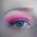 Neon Pink eye shot