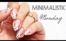 Minimalistic Monday No.22 |  Dark Marble Nails ♡