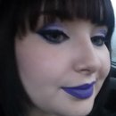 purple lips!!