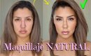 Maquillaje NATURAL PASO A PASO / Neutral natural makeup step by step | auroramakeup