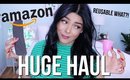 HUGE AMAZON HAUL | AFFORDABLE REUSABLE ECO FRIENDLY NEW PRODUCTS FALL 2018 | SCCASTANEDA