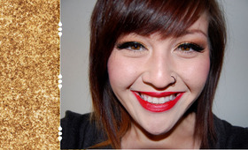 Gilded Holiday Makeup Tutorial