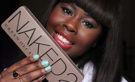 Urban Decay Naked 2 Tutorial on Ebony Skin