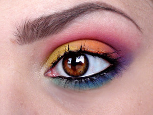 fun springtime look inspired by the rainbow