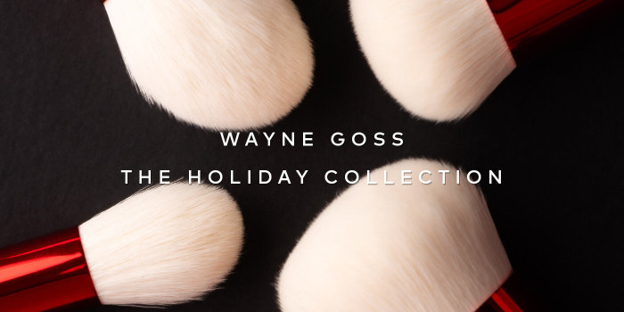 Unwrap the beauty of effortless application with a special-edition set of four versatile brushes, nestled in a beautifully designed gift box. - Pre-order the Wayne Goss Holiday Collection on Beautylish.com