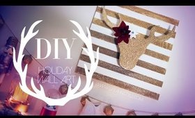 DIY Christmas Reindeer Wall Art | #DIYMAS | ANNEORSHINE