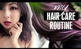 MY HAIR CARE ROUTINE 2017 | How I Maintain My Purple Hair!