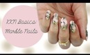 KKN Basics| Marble Nails (Plastic Wrap Method)
