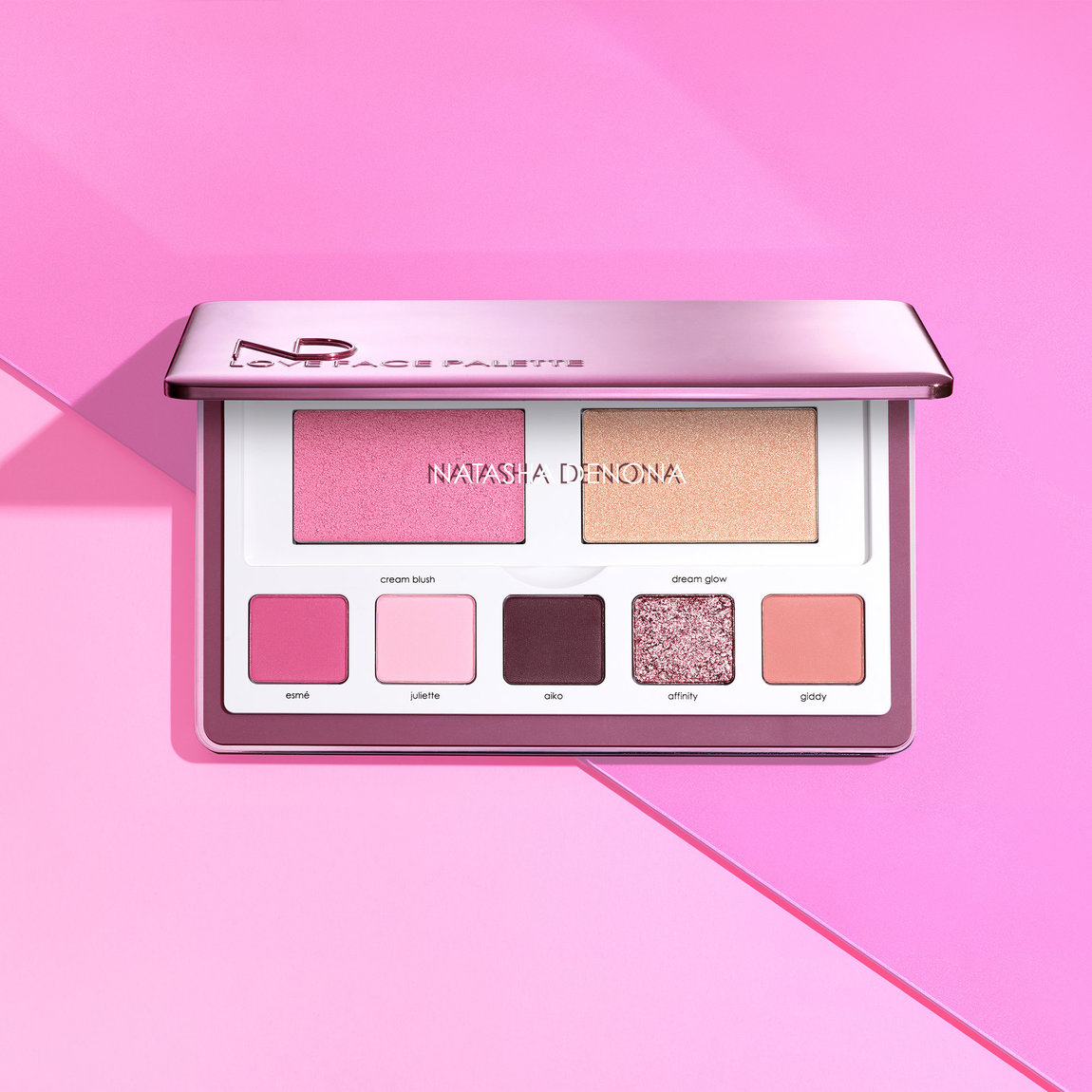 アイシャドウ NATASHA DENONA GLOW FACE PALETTE Review | Natasha Denona Glam Face & Eye Palette - Light