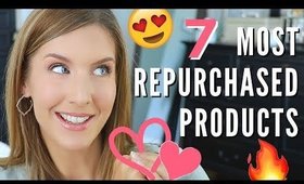 Top 7 MOST REPURCHASED Beauty Products | Collab with Annep