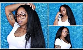 Realistic Brazilian Kinky Straight Hair Bundles | Sexay Aliexpress Hair Review