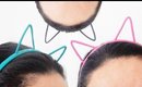 DIY Cat Ears Headbands!