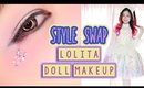 Trying LOLITA for the first time | DOLL MAKEUP | STYLE SWAP  ft. RinRinDoll