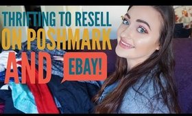 Huge Thrift Haul To Resell on Poshmark and Ebay | November Thrift Part 2