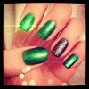 Emerald and Glitter