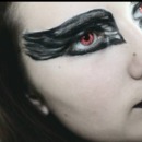 My attempt at Black Swan makeup