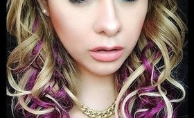 Makeup: glam winged eyeliner makeup