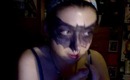 Halloween Bat Mask Make-Up (Batman) Tutorial - Really Easy!