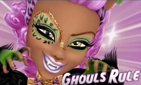 Monster High Clawdeen Wolf Ghouls Rule Makeup Tutorial Re-Upload