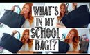 WHAT'S IN MY SCHOOL BAG? Back to School Essentials!