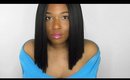 THE STYLIST SYNTHETIC LACE FRONT WIG DEEP LACE CENTER PART POKER STRAIGHT BOB | Sams Beauty
