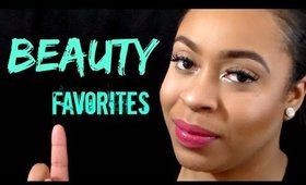 BEAUTY FAVORITES | SHEISDEETV