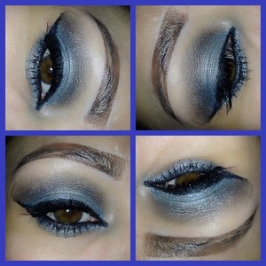  Smoky Blue look with wing 