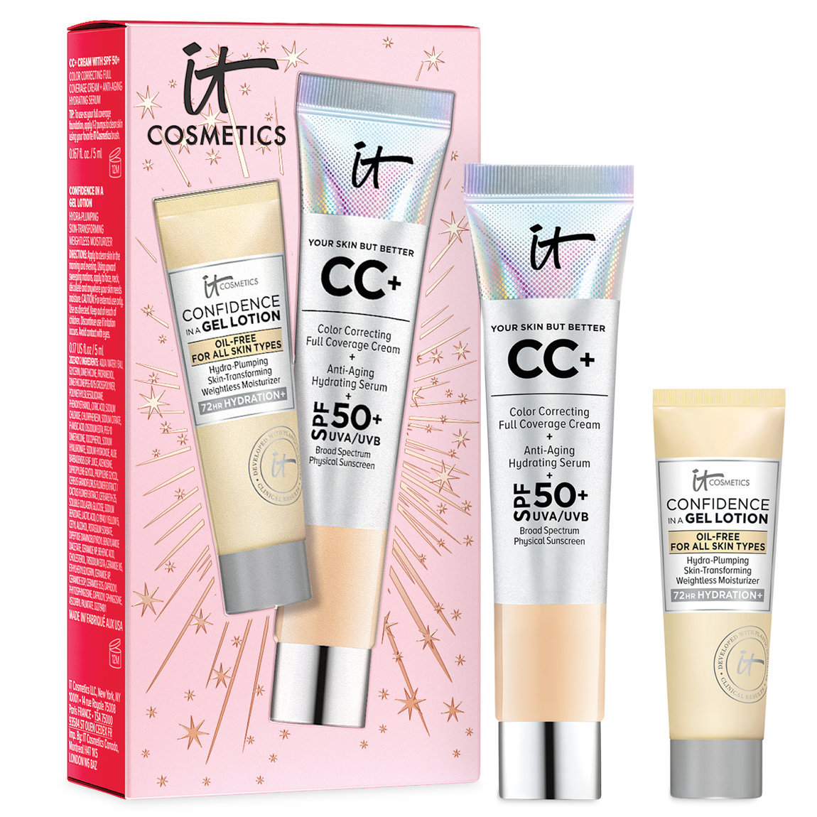 IT Cosmetics Celebrate Confidence in Your Complexion CC+ Cream Set Light alternative view 1 - product swatch.