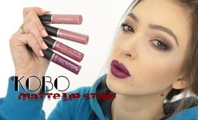 KOBO Matte Lip Stain ♥  Przegląd  ♥