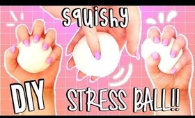 DIY SQUISHY STRESS BALL Without Balloons!! | How to make a Stress Ball SUPER EASY!!