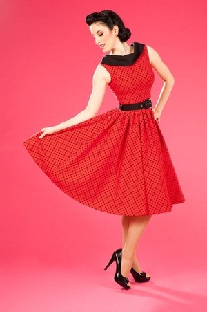 open lace back dress N21