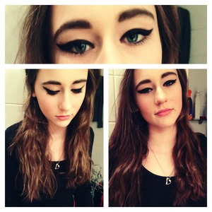 I did my sisters make up today :)