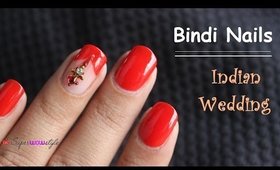 Indian Wedding Nails:  Superwowstyle - Bindi Nail Designs | No Tools Nail Art