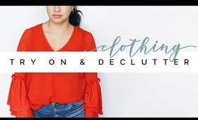 Trying On Clothes I'm Decluttering | Alexa Likes