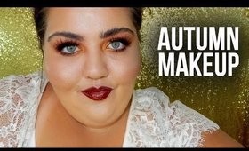 ORANGE & CRANBERRY SMOKEY EYE | FALL GRWM