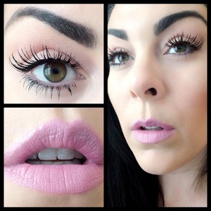 Lashes, lips and brows. Follow me on instagram @makeupmonsterkiki for more looks!!!