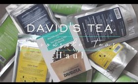 My Favourite Loose Leaf Teas | David's Tea Haul ◌ alishainc