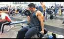 Xtian's vlog 2: X's Sample Workout | Muscle Pharm Transformation challenge MusicVid