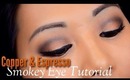 Copper & Espresso Smokey Eye | FromBrainsToBeauty