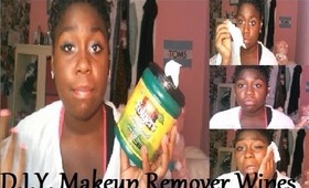 D.I.Y. Makeup Remover Wipes + Demo + Haul!