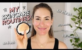 MY SKINCARE ROUTINES! (& how I remove my makeup!) | Jamie Paige
