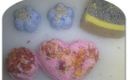 ❤❤ Homemade Valentines Hearts and Flowers - Soaps & Bath Bomb Fizzies! ❤❤