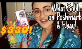 Making $330 in 1 Week | What Sold on Poshmark and Ebay! | April 2019