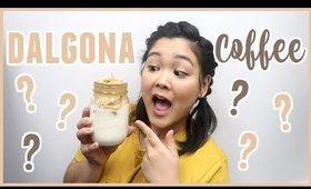 Trying The VIRAL Whipped Coffee Trend | Dalgona Coffee Recipe