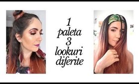 1 paleta | 3 lookuri (natural, de eveniment, de festival)