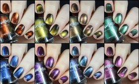 Kbshimmer Magnetics and MORE Live Swatch + Review!